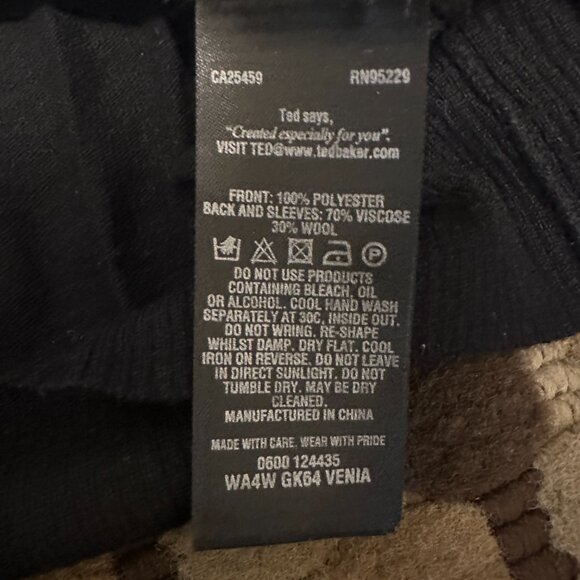 Ted Baker London Silk Panel Sweater - Picture 5 of 6